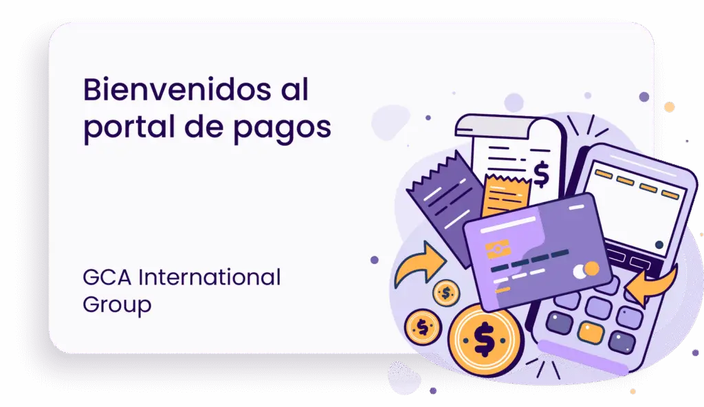 Portal de pagos en linea de GCA International Group